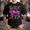 Halloween Witch My Broom Broke So Now I Drive A Jeep Shirt