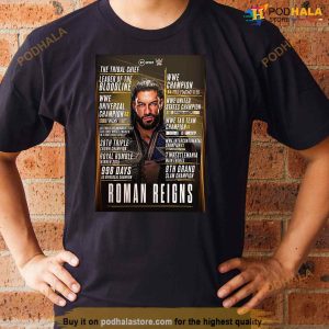 Happy Birthday Wwe Champion Roman Reigns Shirt 3