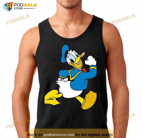 Happy Cute Donald Duck Donald Duck Family  Donald Duck Illustration Shirt