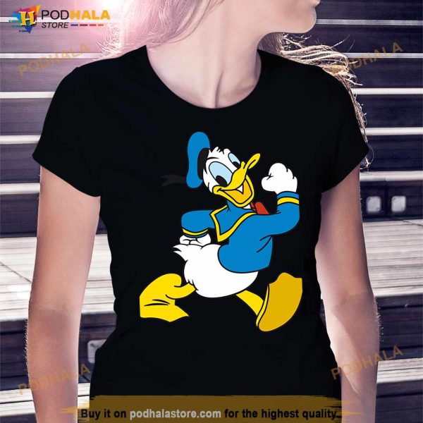 Happy Cute Donald Duck Donald Duck Family  Donald Duck Illustration Shirt