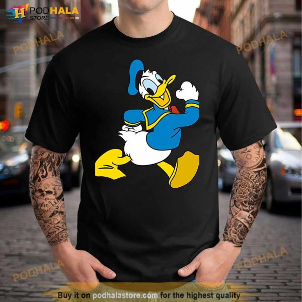 Happy Cute Donald Duck Donald Duck Family  Donald Duck Illustration Shirt