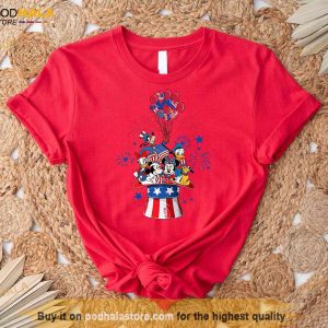 Happy Disney 4th Of July Shirt Patriotic Disney Mickey Mouse And Friends 2