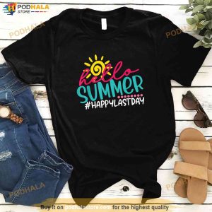 Happy Last Day Of School S Hello Summer Teacher Student Shirt 2