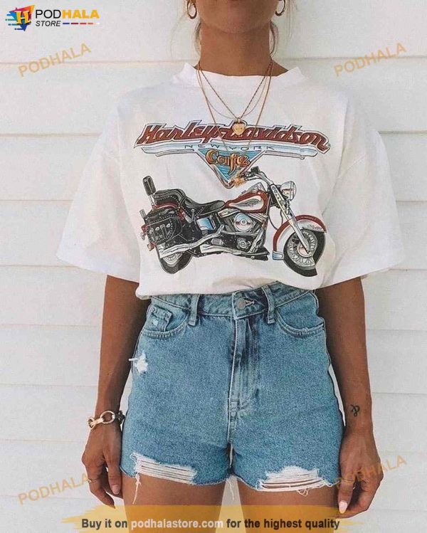 Harley Davidson Shirt, Motorcycle Vintage Funny T-Shirt For Men Women