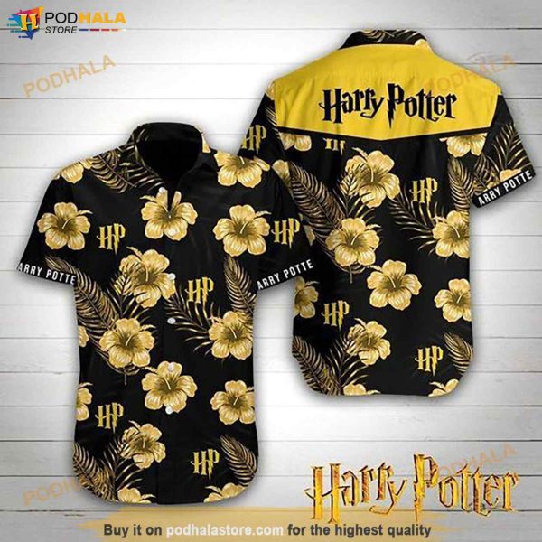 Harry Potter Funny Hawaiian Shirt, Hawaiian Button Up Shirt