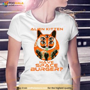 Have Space Burger Funny Ufo Alien Shirt 2
