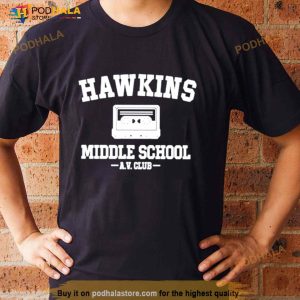 Hawkins Middle School Av Club Shirt 2