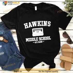 Hawkins Middle School Av Club Shirt 3