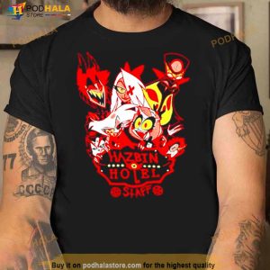 Hazbin Hotel Staff Shirt 3