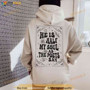 He Is Half My Soul As The Poets Say Hoodie Song Of Achilles Sweatshirt Dead Poets Society 2