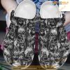 Hear No Evil Skull Shoes Clogsbland Crocs Clog Shoes