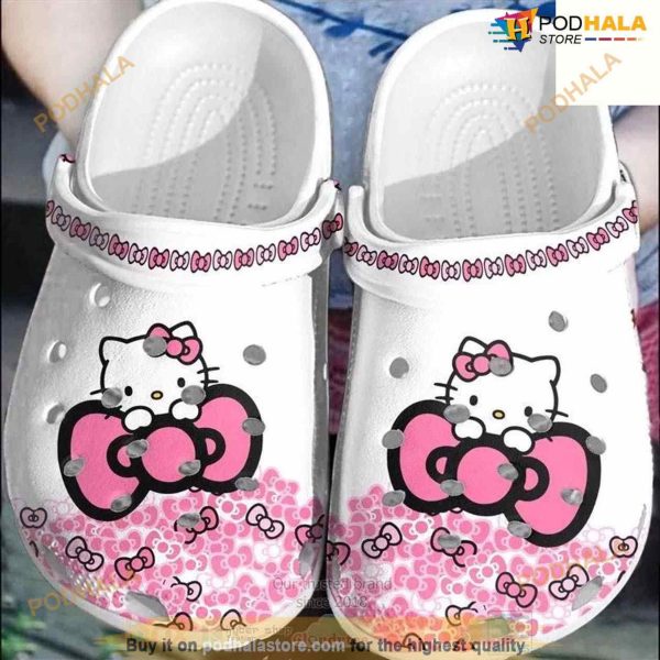 Hello Kitty Cute Crocs Clog Shoes For Fans