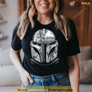 Helmet Mandalorian Shirt 2
