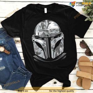 Helmet Mandalorian Shirt 3