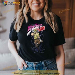 Hermit Purple Jojo Bizarre Adventure Anime Design Shirt 3