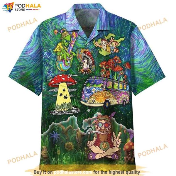 Hippie Ii Funny Hawaiian Shirt, Hawaiian Button Up Shirt