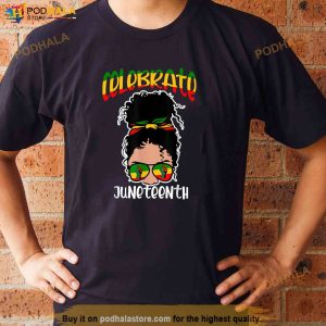 History Of Afircan American Afro Women June 19th Juneteenth Shirt 2