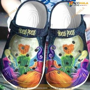 Hocus Pocus Adult Size Crocs Clog Shoes