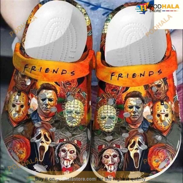 Horror Movies Friends Halloween Clog Classic Crocs Clog Shoes