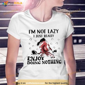 Horse I'm Not Lazy I Just Really Enjoy Doing Nothing Shirt 2