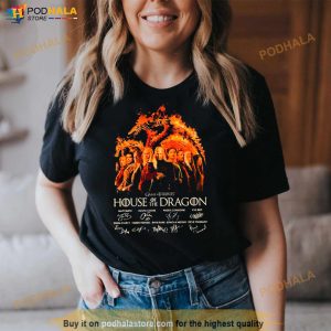 House Of The Dragon Game Of Thrones Signatures Shirt