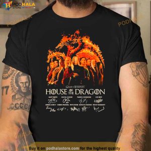 House Of The Dragon Game Of Thrones Signatures Shirt 3