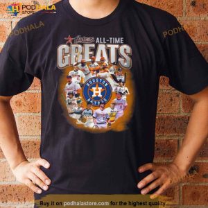 Houston Astros All Time Greats Signatures 2023 Shirt 2