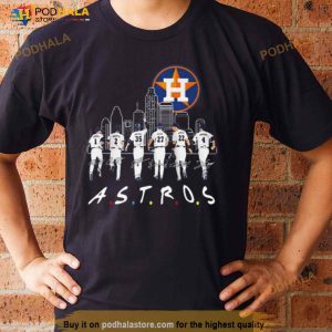 Houston Astros Skyline All Team 2023 Signatures Shirt