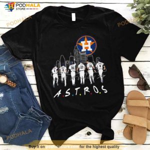 Houston Astros Skyline All Team 2023 Signatures Shirt 3