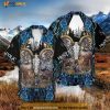 Hunting Deer Funny Hawaiian Shirt, Hawaiian Button Up Shirt