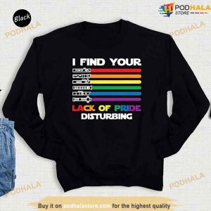 I Find Your Lack of Pride Disturbing Shirt, LGBT Star Wars Shirt, Pride Month Merch