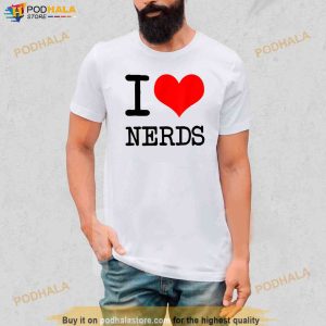 I Love Heart Nerds Tee
