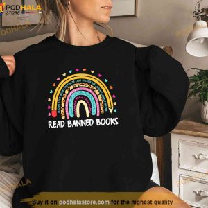 I Read Banned Books Tshirt Reading Bookworm Shirt