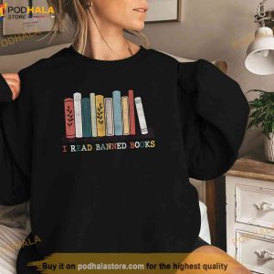 I Read Banned Books Week Librarian Reader Nerd Shirt