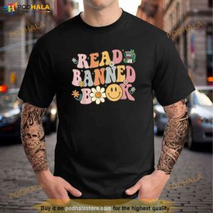 I Read Banned Mysterious Books Reader Bookworm Shirt 3