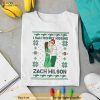 I Saw Mommy Kissing Zach Wilson Ugly Christmas Shirt