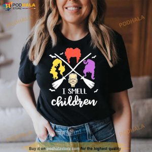 I Smell Children Biden And Hocus Pocus Halloween Shirt 2