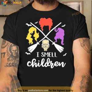 I Smell Children Biden And Hocus Pocus Halloween Shirt 3