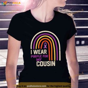 I Wear Purple For My Nephew Lupus Awareness Shirt 3