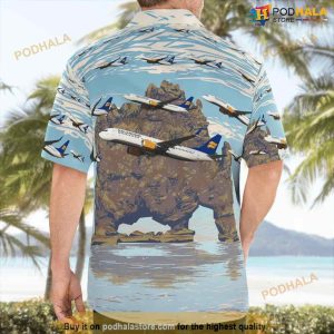 Icelandair Boeing 737 Max 8 Hawaiian Shirt Outfit 2
