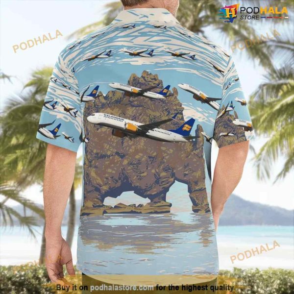 Icelandair Boeing 737 Max 8 Hawaiian Shirt Outfit