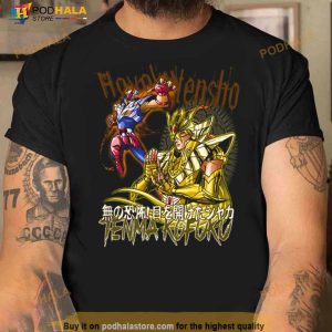 Iconic Fight In Saint Seiya Ikki Di Phoenix Shirt 2