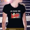 Im With The Banned Funny Book Lovers Shirt