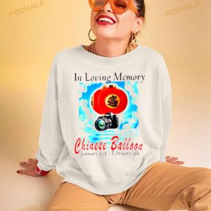 In Loving Memory Chinese Balloon Shirt