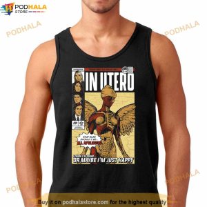 In Utero Grunge Vintage Comics 90s Shirt 2