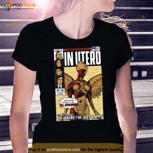 In Utero Grunge Vintage Comics 90s Shirt 3