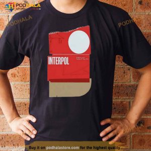Interpol Brighton Dome 5 28 2023 Shirt