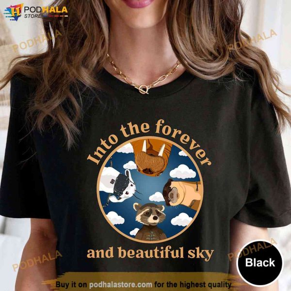Into The Forever And Beautiful Sky Unisex Shirt, Marvel Sweatshirt For Fans