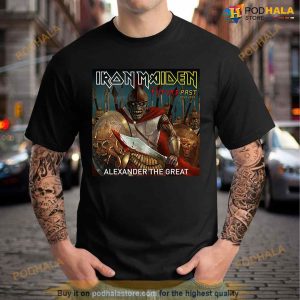 Iron Maiden Alexander The Great The Future Past Tour 2023 Shirt