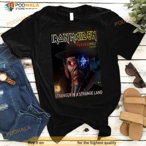Iron Maiden Stranger In A Strange Land The Future Past Tour 2023 Shirt 3